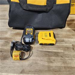 HOUSTON LOCATION - AS-IS DeWalt DCN660D1 20V 16 Gauge Cordless Angled Finish Nailer Kit W/ 2Ah Battery