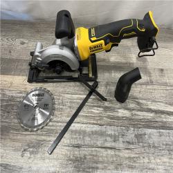 AS-IS DEWALT ATOMIC 20V MAX Cordless Brushless 4-1/2 in. Circular Saw (Tool Only)