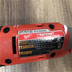 AS-IS Milwaukee FUEL 12V Lithium-Ion Compact 3/8 in. Cordless Ratchet (Tool-Only)
