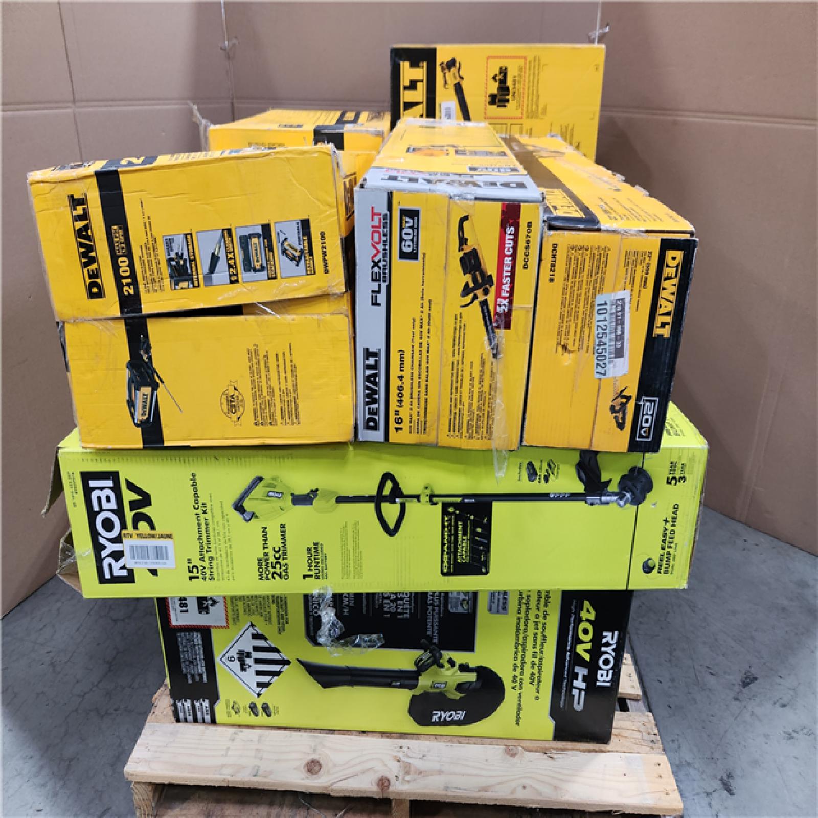 California AS-IS Tool Pallet