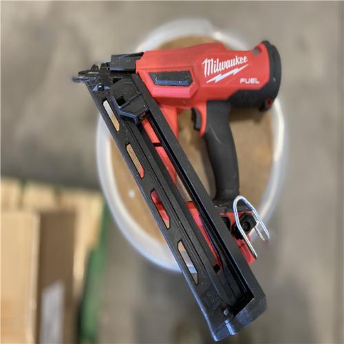 AS-IS - Milwaukee M18 FUEL 18-Volt Lithium-Ion Brushless Cordless Gen II 15-Gauge Angled Finish Nailer (Tool-Only)