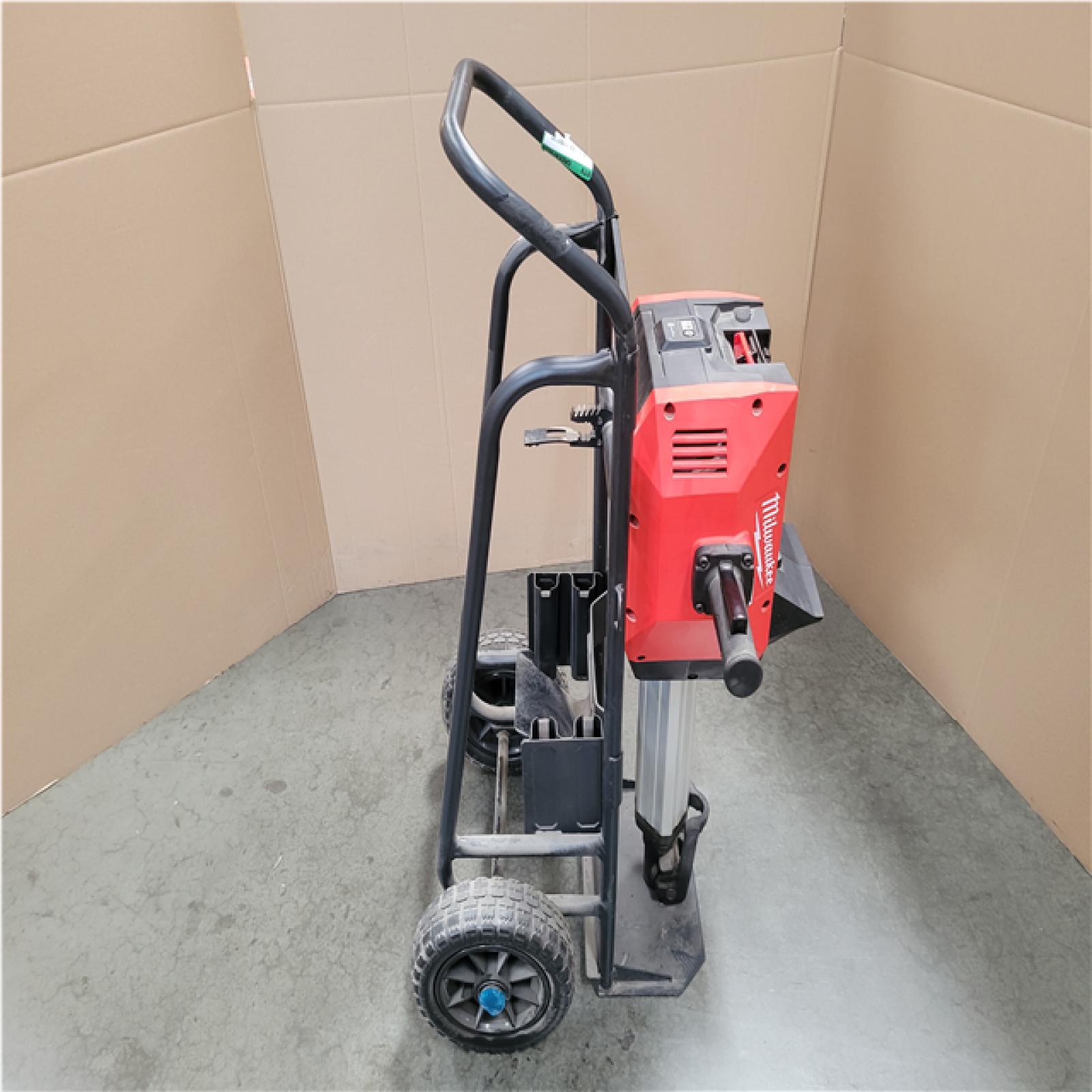 CALIFORNIA AS-IS MILWAUKEE MX FUEL JACK HAMMER WITH STAND