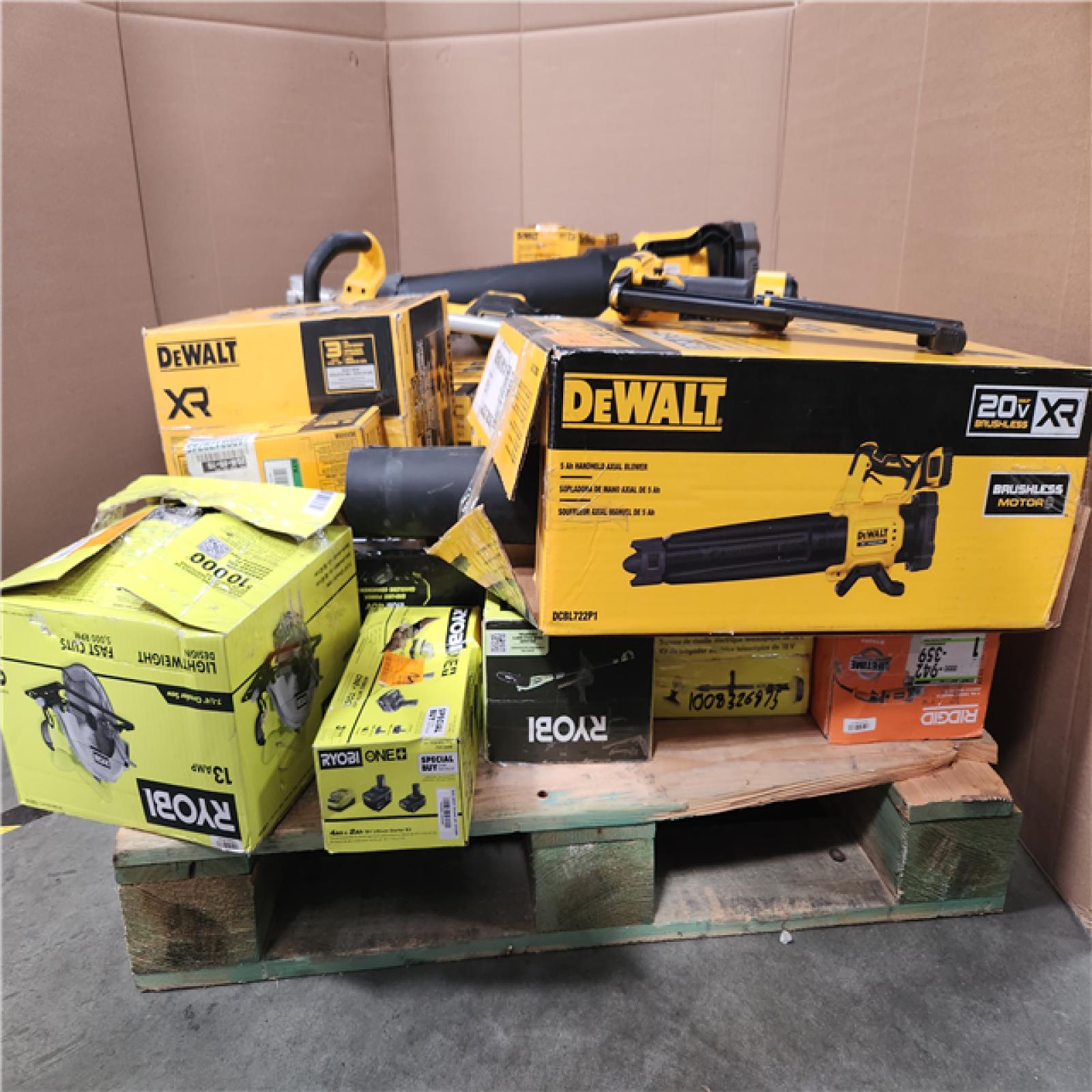 CALIFORNIA AS-IS TOOL PALLET