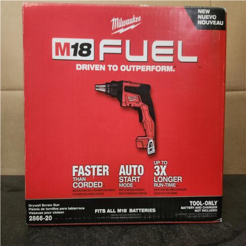 Phoenix NEW Milwaukee M18 FUEL 18V Lithium-Ion Brushless Cordless Drywall Screw Gun (Tool-Only)