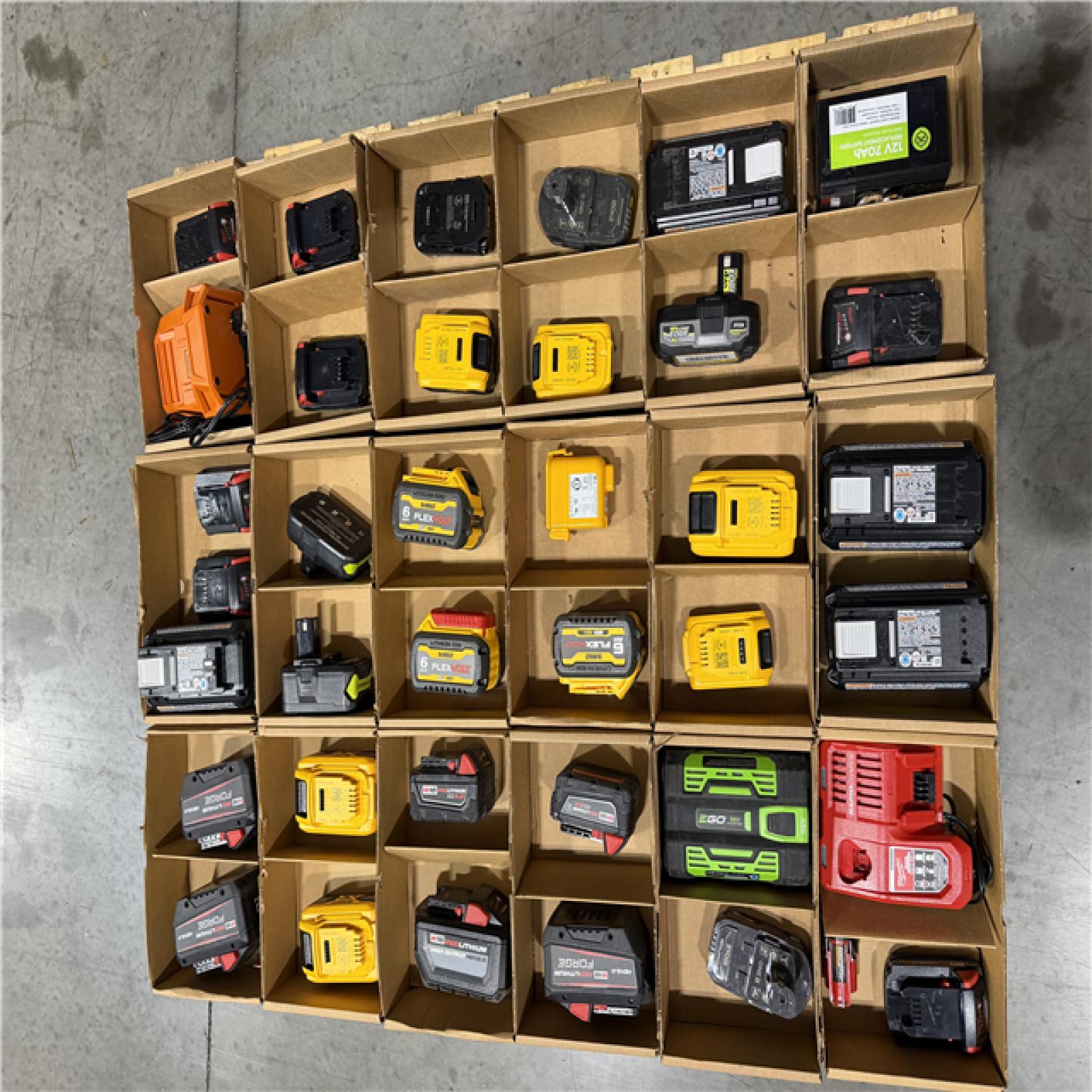DALLAS LOCATION -AS-IS BATTERY PALLET