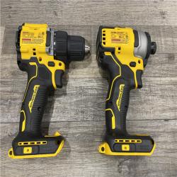 AS-IS DEWALT ATOMIC 20-Volt MAX Lithium-Ion Cordless Combo Kit