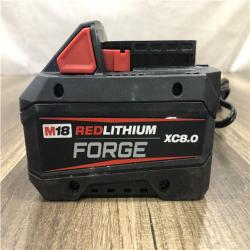 AS-IS Milwaukee 18V Lithium-Ion REDLITHIUM FORGE XC 8.0 Ah Battery Pack