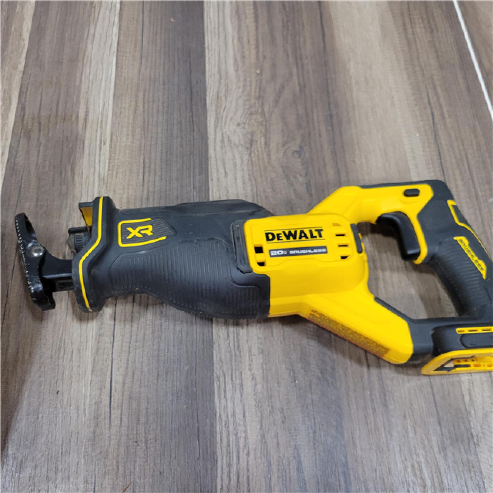AS-IS DEWALT 20V MAX XR Cordless Brushless Reciprocating Saw (Tool Only)