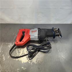 AS-IS- Milwaukee 12 Amp SAWZALL Reciprocating Saw with Case