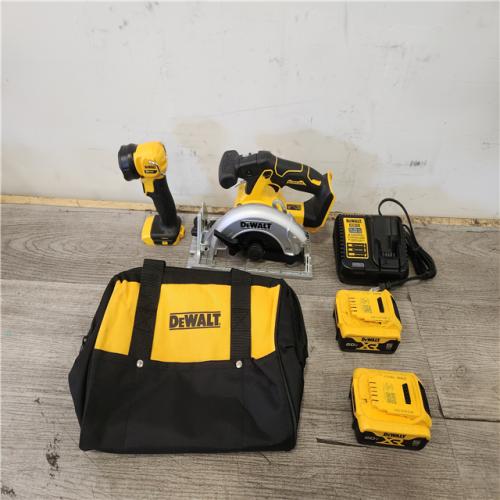 Phoenix Location Dewalt 2-Tool Combo with 2, 20 Volt 5.0AH Batteries and Charger