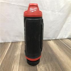 AS-IS Milwaukee 12-Volt Lithium-Ion Cordless Bluetooth Jobsite Speaker with PACKOUT Compatibility