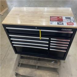 Houston Location - AS-IS home improvement pallet HUSKY WORKBENCH 52 IN 10 DRAWER
