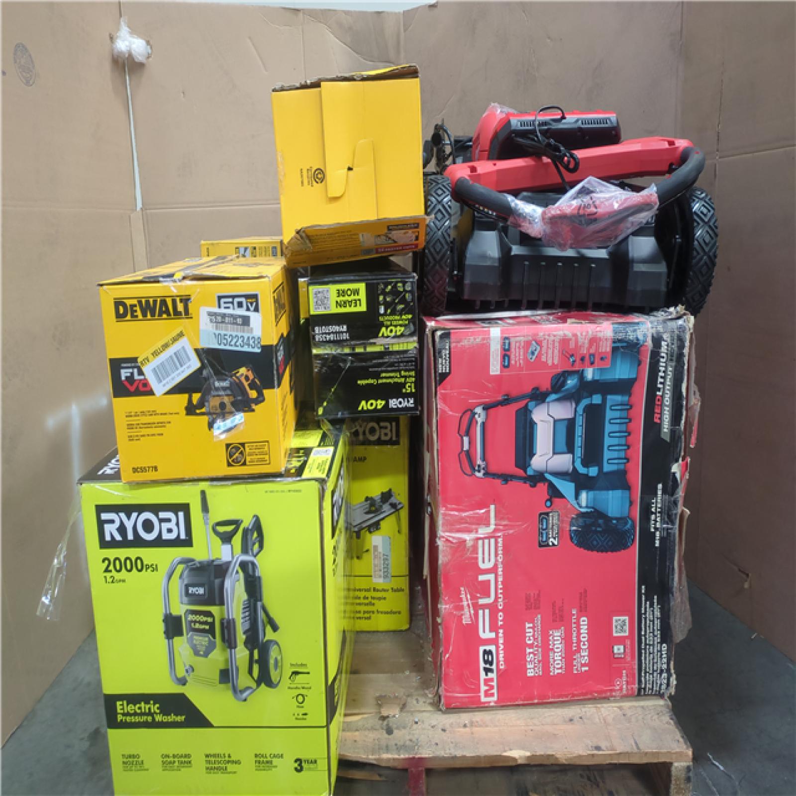 CALIFORNIA AS-IS TOOL PALLET