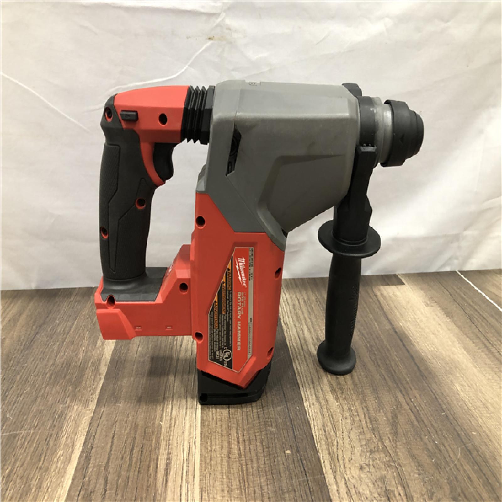 AS-IS Milwaukee FUEL 18V Lithium-Ion Brushless Cordless 1 in. SDS-Plus Rotary Hammer (Tool-Only)
