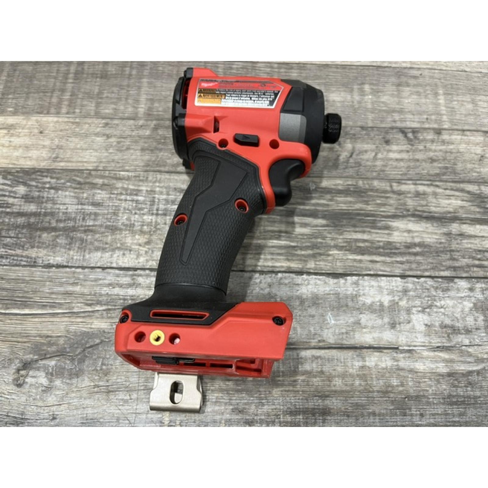 AS-IS Milwaukee FUEL 18V Lithium-Ion Brushless Cordless 1/4 in. Hex Impact Driver (Tool-Only)