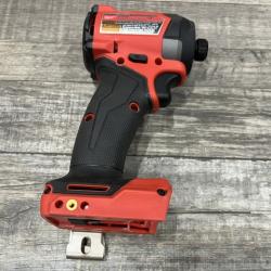 AS-IS Milwaukee FUEL 18V Lithium-Ion Brushless Cordless 1/4 in. Hex Impact Driver (Tool-Only)