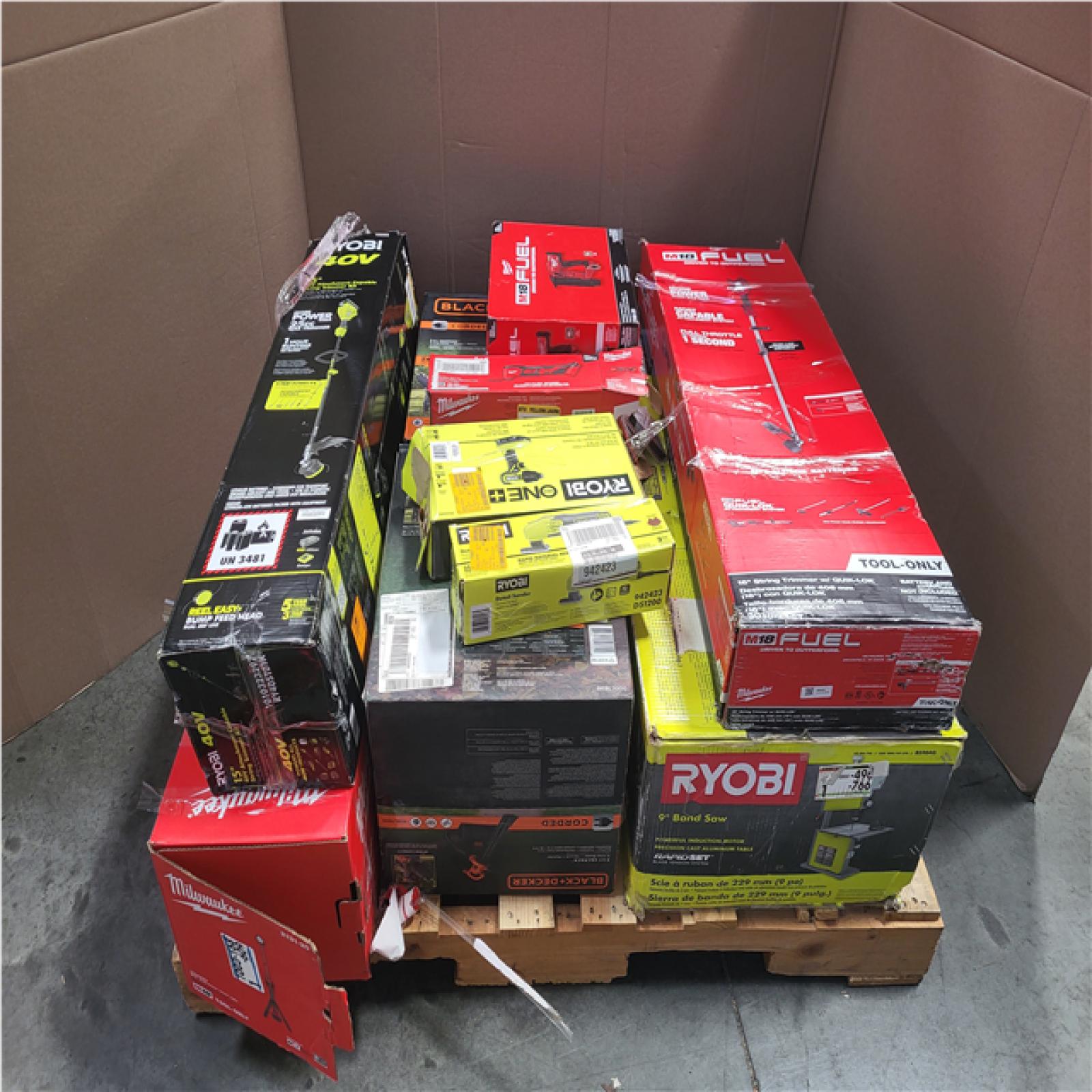 CALIFORNIA AS-IS TOOL PALLET