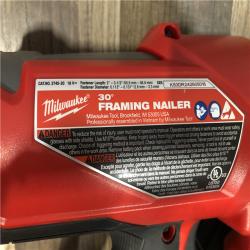 AS-IS Milwaukee FUEL 3-1/2 in. 18-Volt 30-Degree Lithium-Ion Brushless Cordless Framing Nailer (Tool-Only)