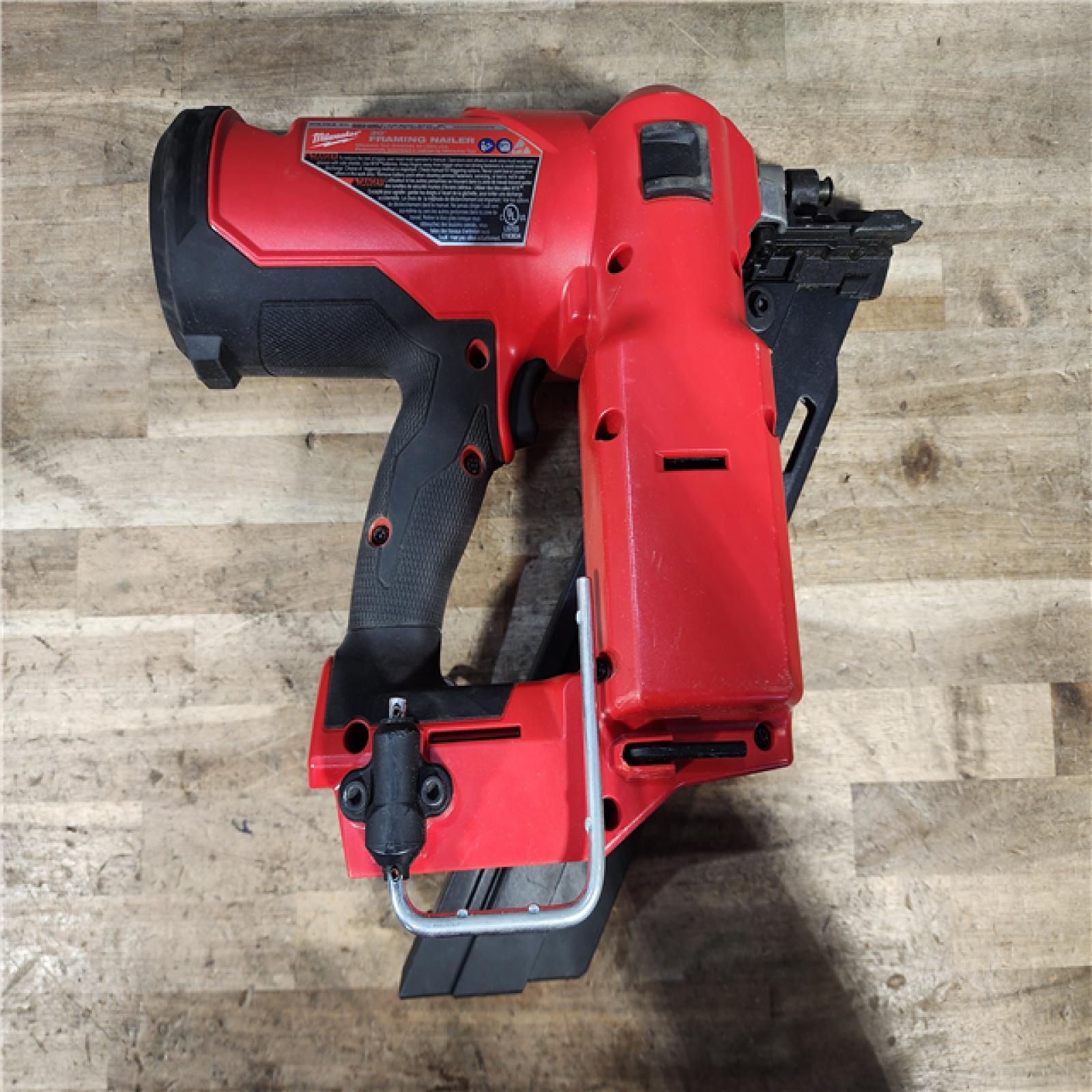 HOUSTON LOCATION - AS-IS Milwaukee FUEL 3-1/2 in. 18-Volt 30-Degree Lithium-Ion Brushless Cordless Framing Nailer (Tool-Only)