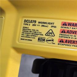 AS-IS Dewalt LED Rechargeable Stand Work Light Kit