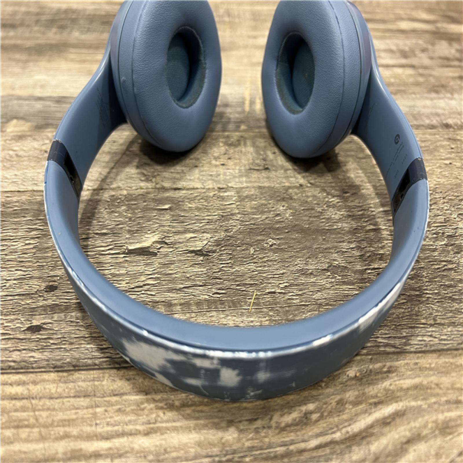 AS-IS Beats - Solo 4 Wireless On-Ear Headphones - Slate Blue