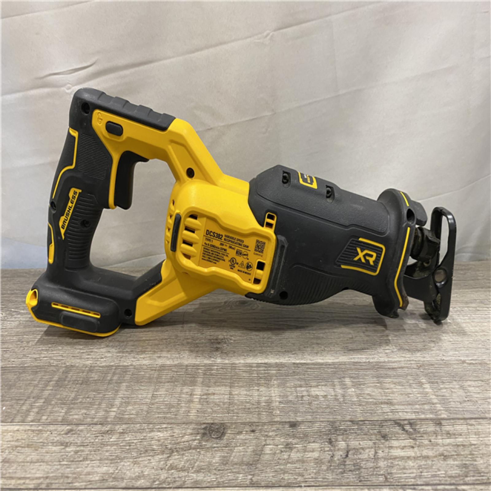 AS-IS DEWALT 20V MAX Cordless Brushless Reciprocating Saw (Tool Only)