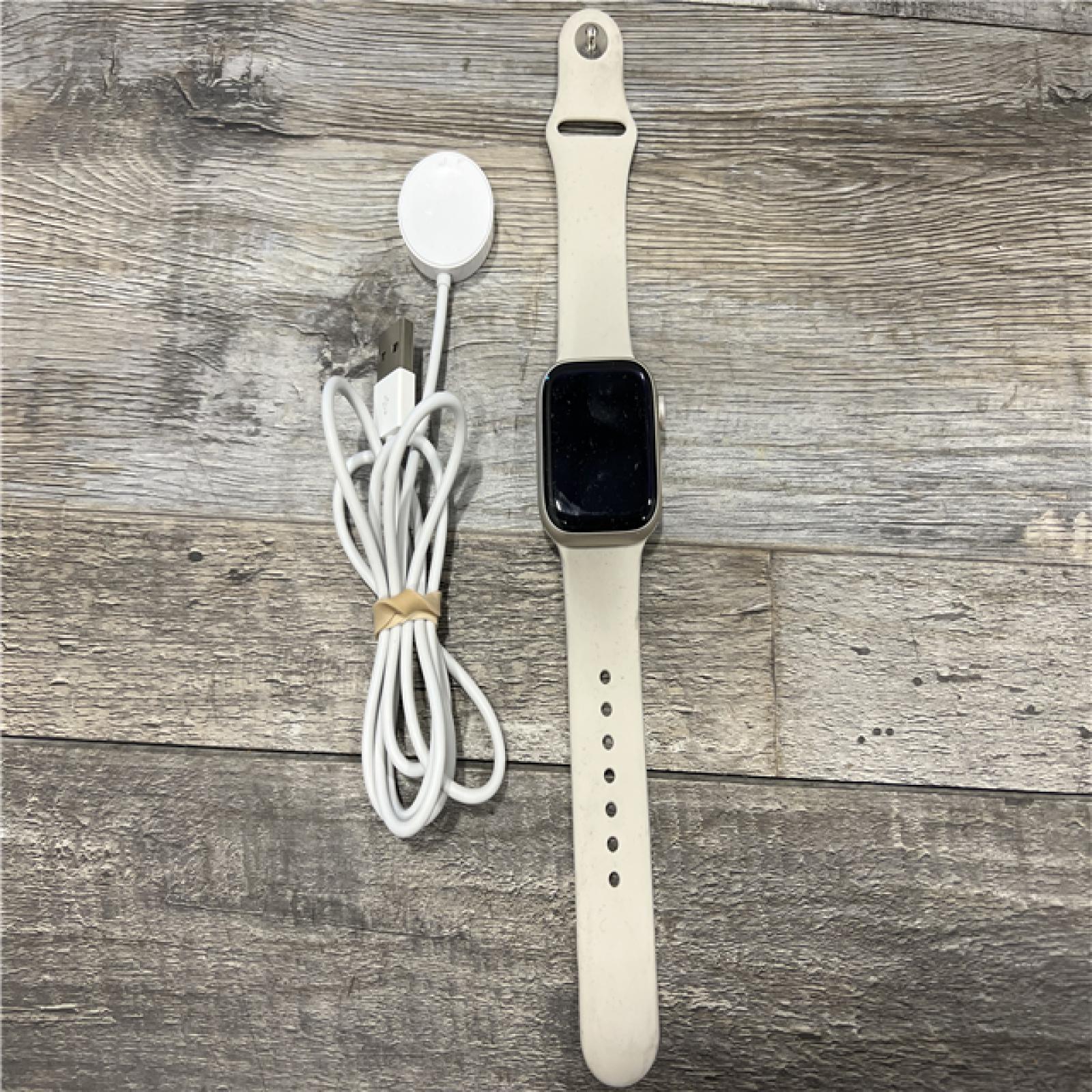 AS-IS Apple Watch Series 7 (GPS+LTE) 41MM Starlight