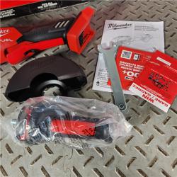 Houston Location - As-Is Milwaukee 2880-20 M18 FUEL 18-Volt Lithium-Ion Brushless Cordless 4-1/2 in./5 in. Grinder W/Paddle Switch (Tool-Only) - Appears IN GOOD Condition