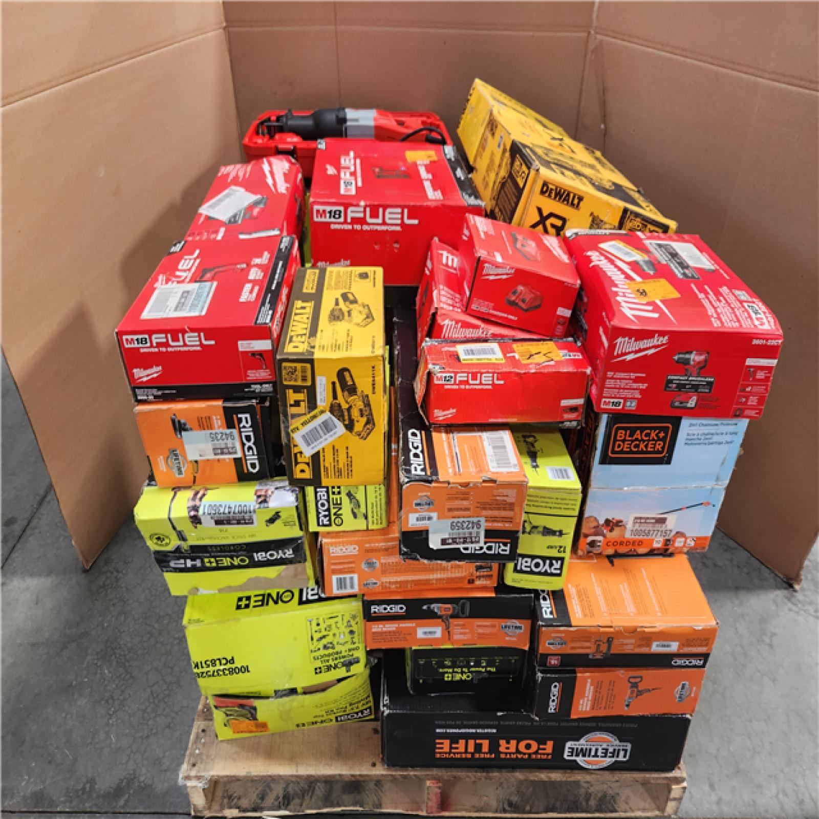 CALIFORNIA AS-IS TOOL PALLET