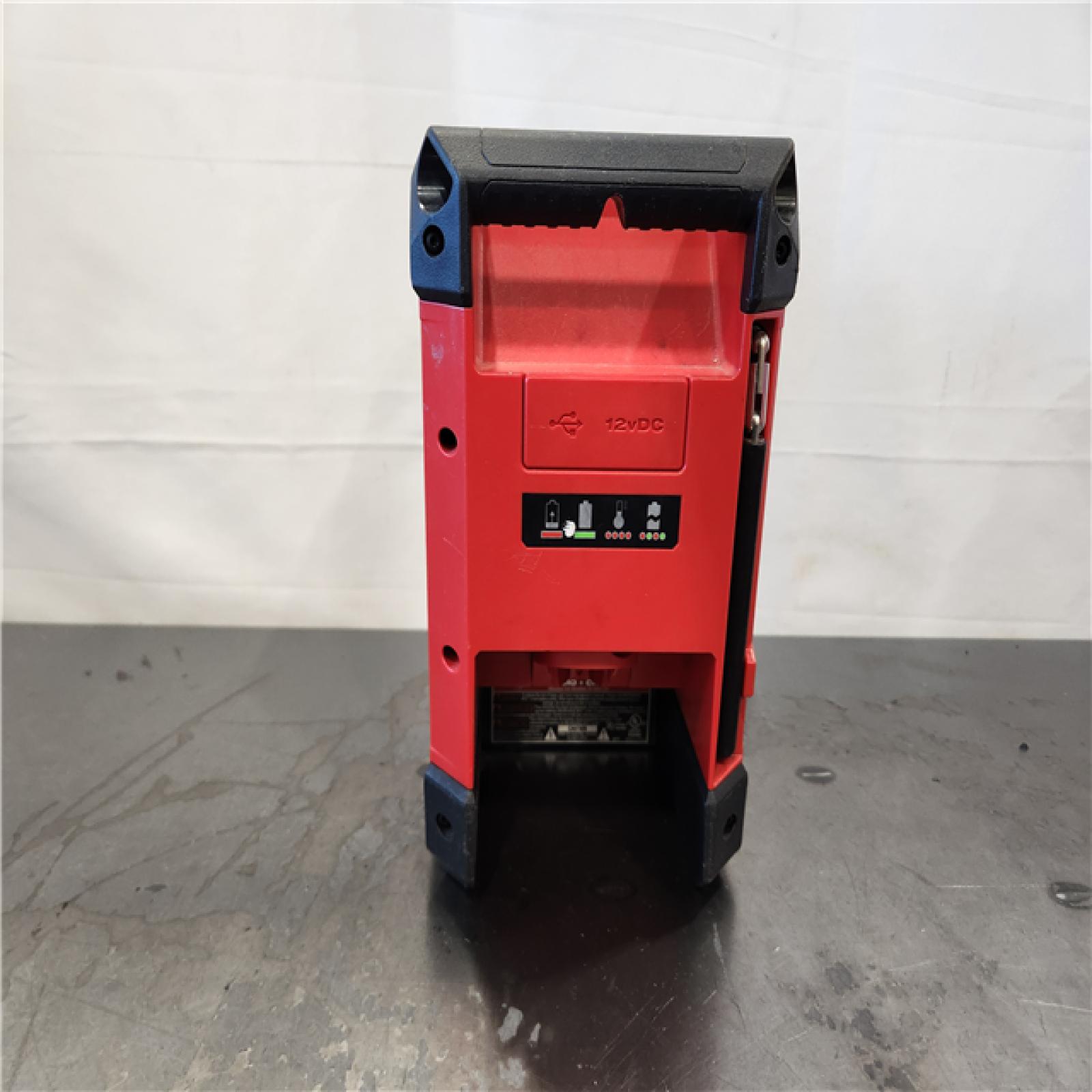 AS-IS- Milwaukee M12 12V Bluetooth Speaker Radio/Charger - Bare Tool