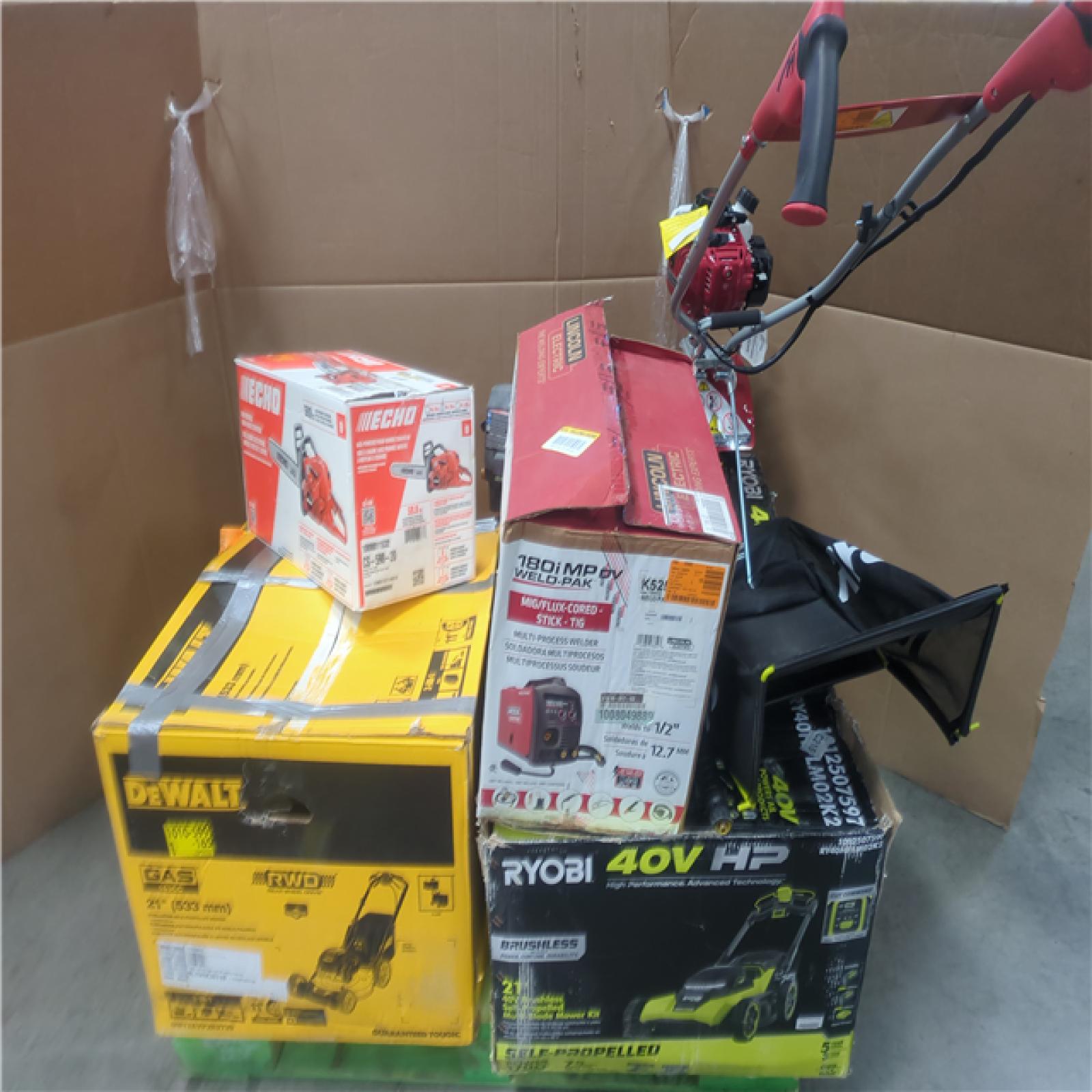 CALIFORNIA AS-IS OUTDOOR POWER EQUIPMENT