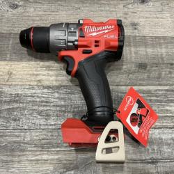 AS-IS Milwaukee FUEL 18V Lithium-Ion Brushless Cordless 1/2 in. Hammer Drill Driver Kit