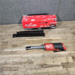 HOUSTON LOCATION - AS-IS Milwaukee M12 FUEL INSIDER Extended Reach Box Ratchet (Tool-Only)