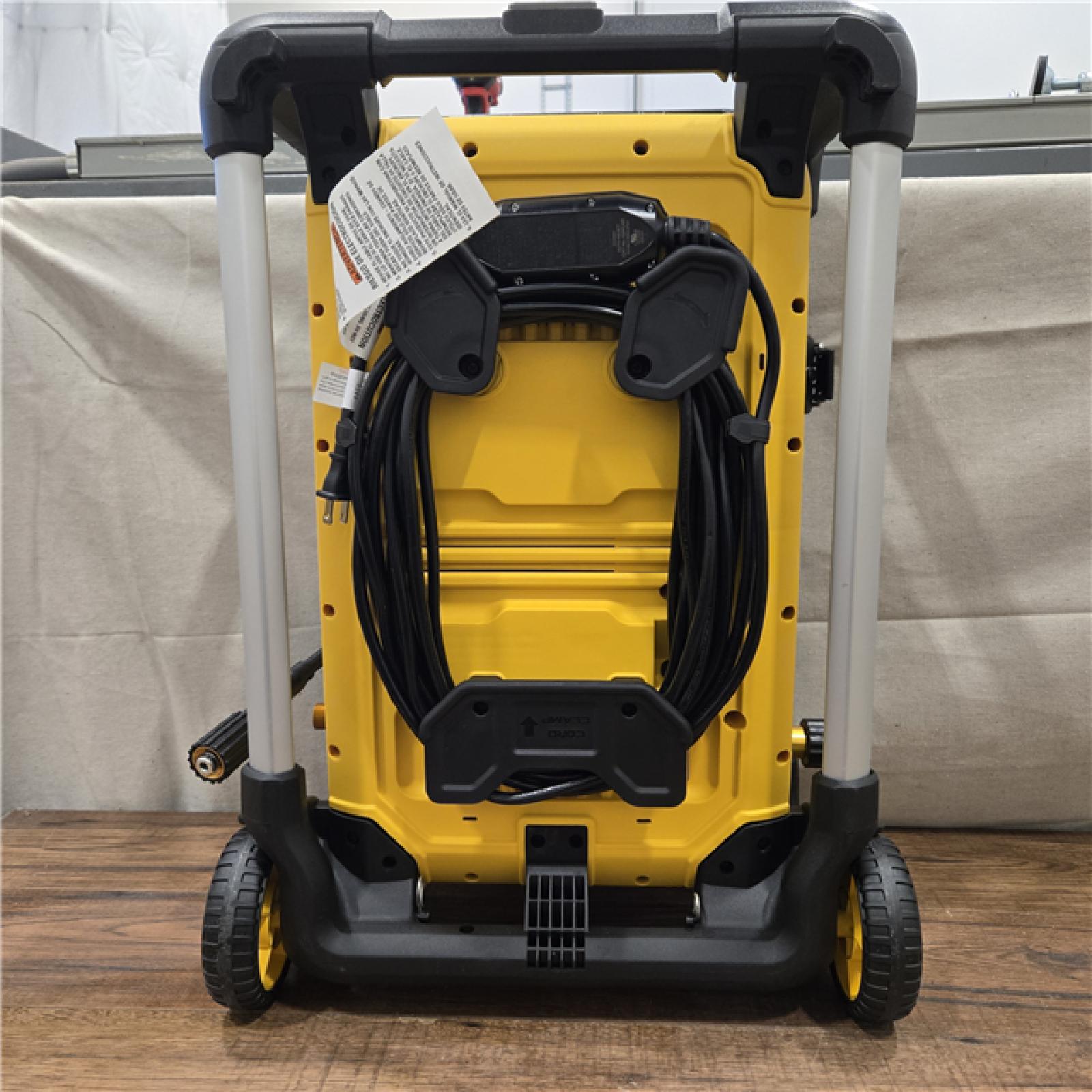 AS-IS DEWALT 3000 PSI 1.1 GPM 15 Amp Cold Water Electric Pressure Washer with Internal Equipment Storage