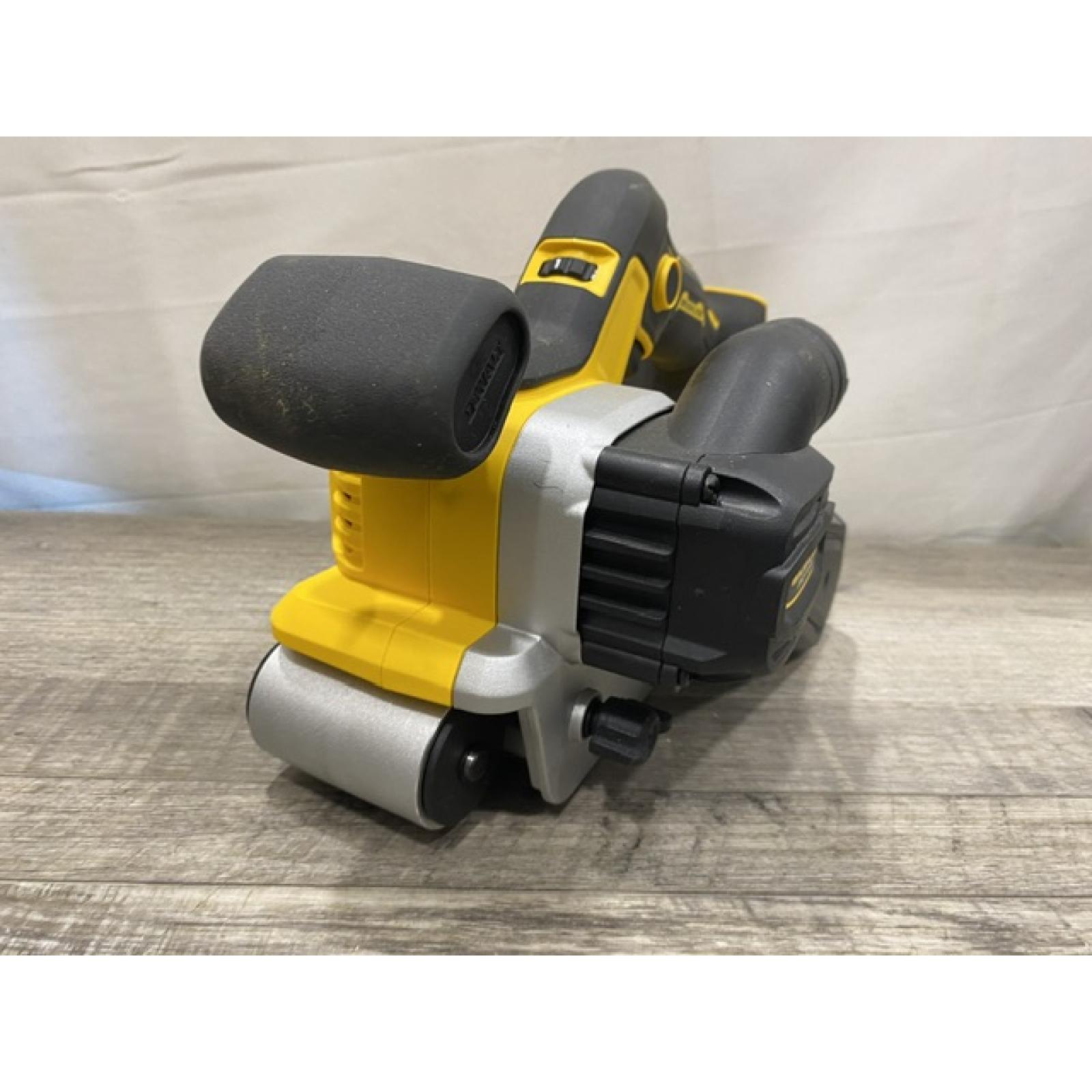 AS-IS DEWALT 20V MAX* XR Brushless Cordless Belt Sander (Tool-Only)