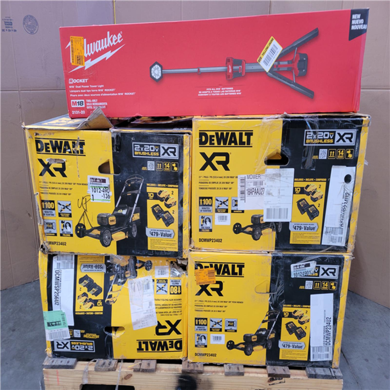 CALIFORNIA AS-IS TOOL PALLET