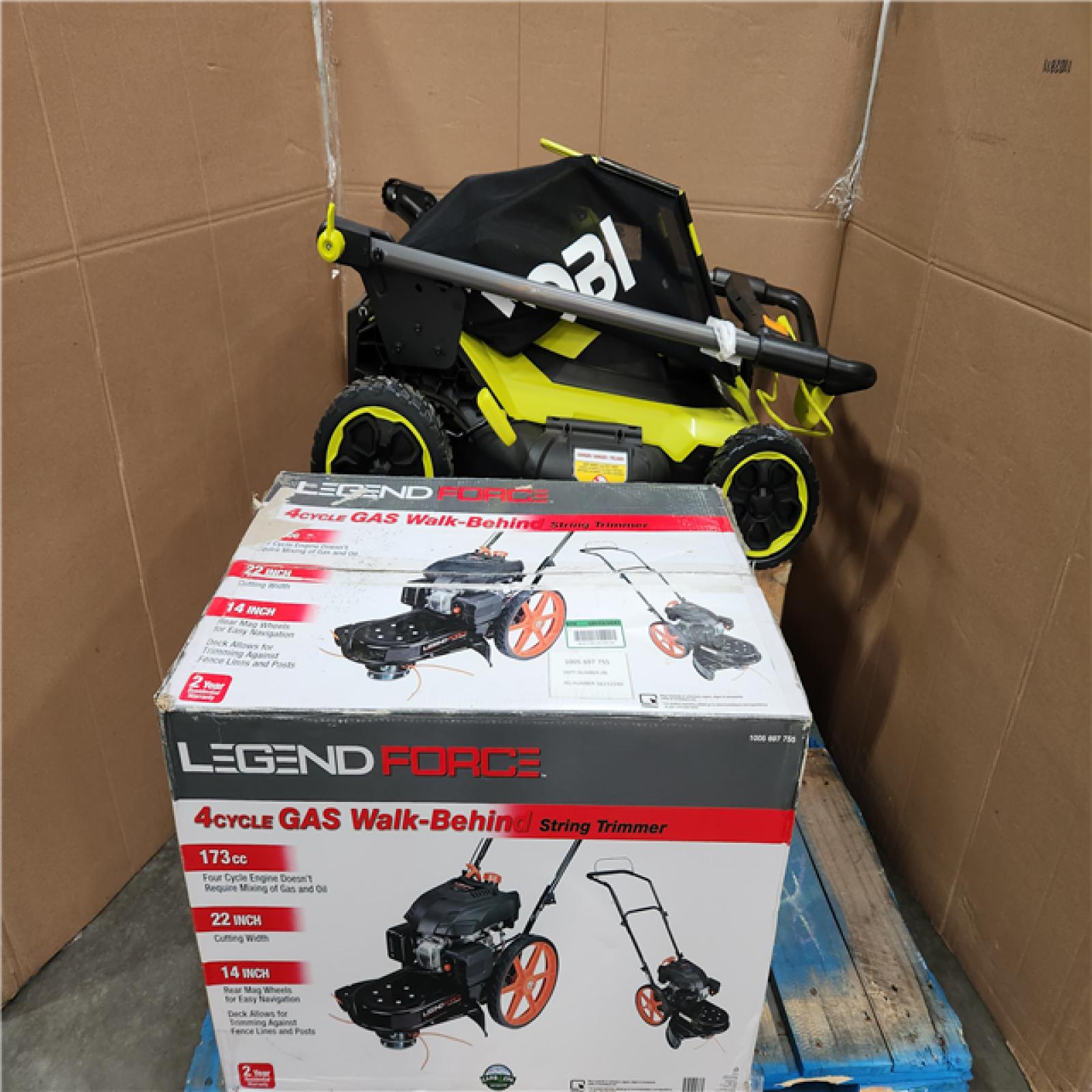 CALIFORNIA  AS-IS OUTDOOR POWER EQUIPMENT