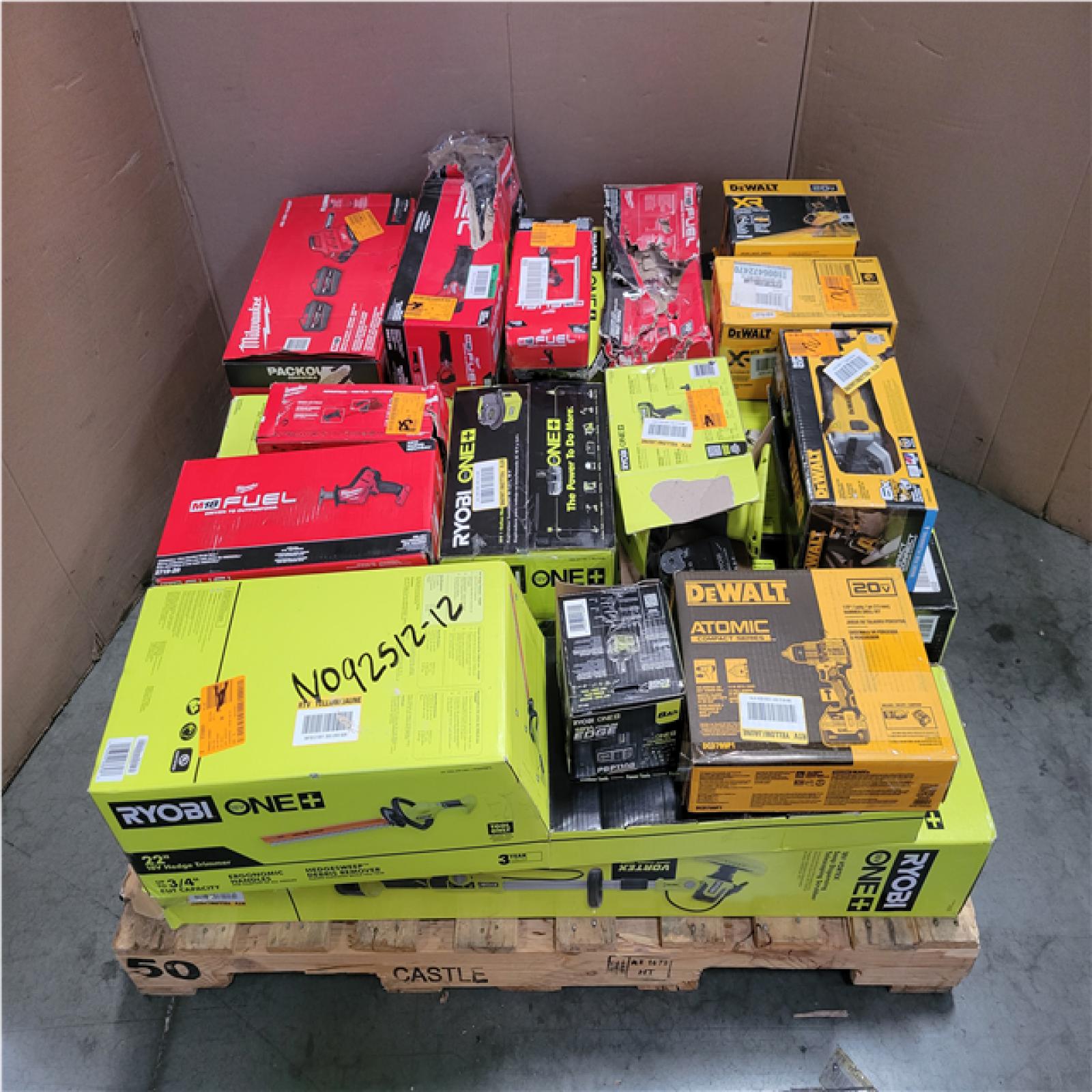 CALIFORNIA AS-IS TOOL PALLET