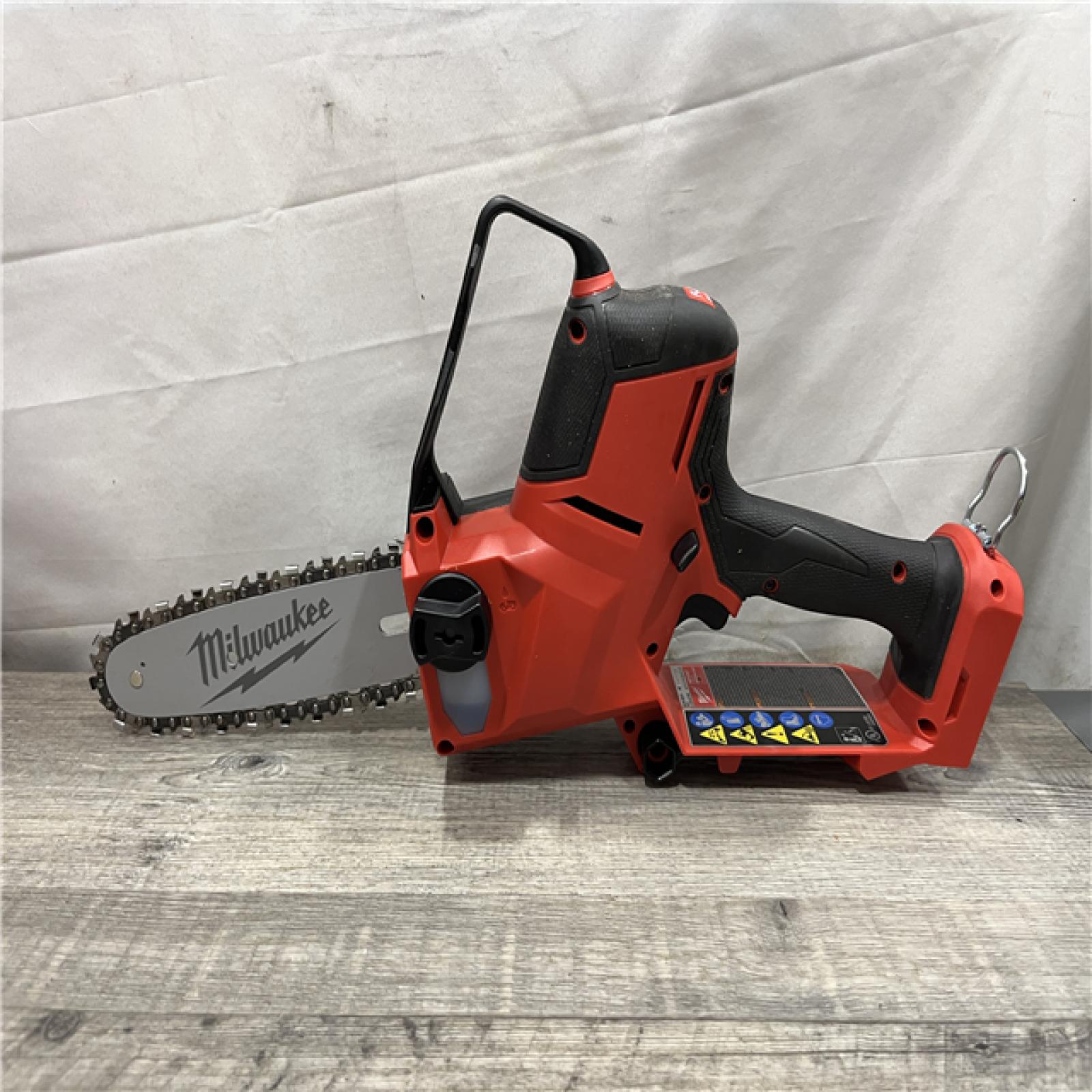 AS-IS Milwaukee FUEL 18V Lithium-Ion Brushless Cordless 8 in. HATCHET Pruning Saw (Tool-Only)