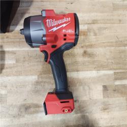 HOUSTON LOCATION - AS-IS (APPEARS LIKE NEW) Milwaukee FUEL 18V Lithium-Ion Brushless Cordless 1/2 in. Impact Wrench w/Friction Ring Kit