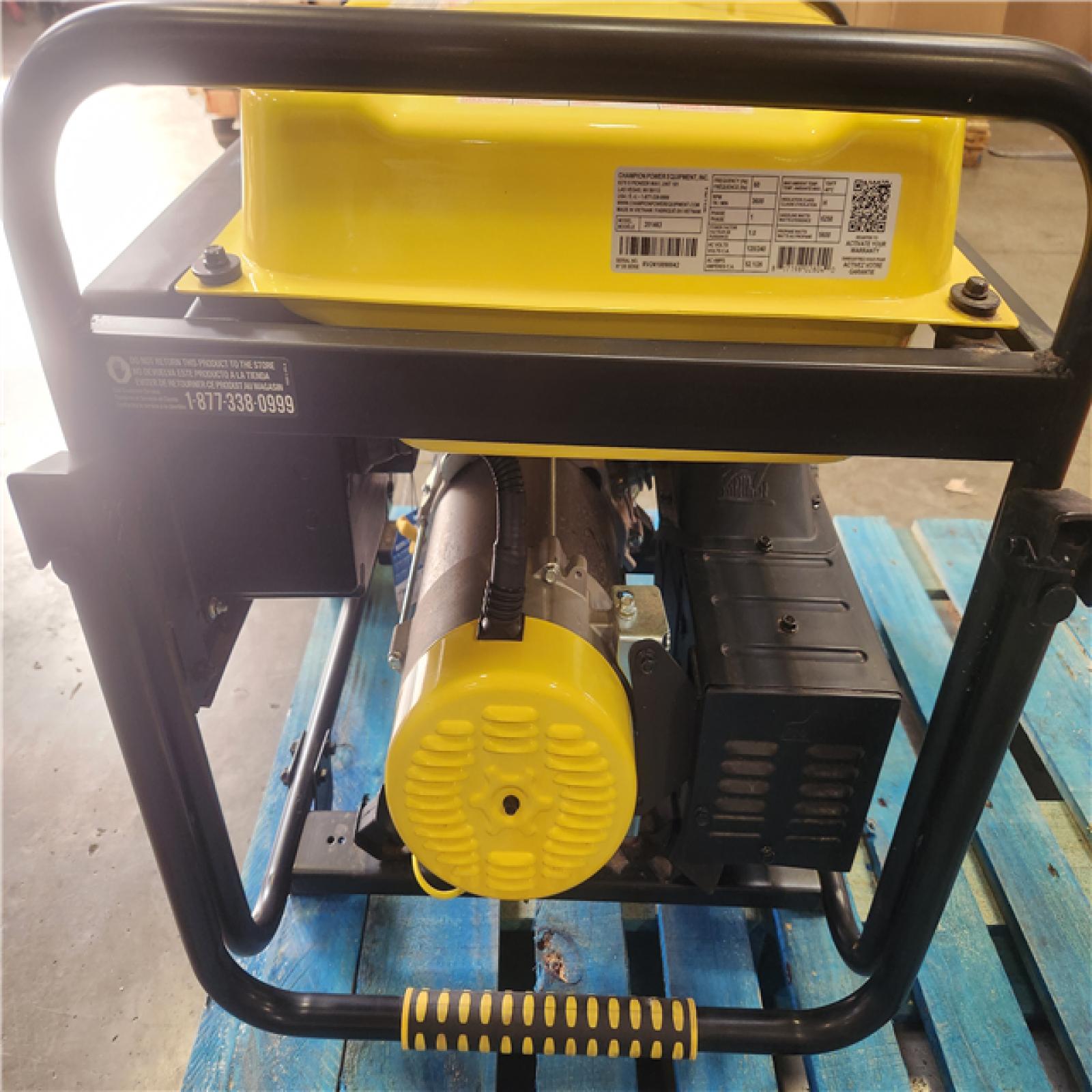 Phoenix NEW Champion Power Equipment 7850/6250-Watt Recoil Start Gasoline and Propane Powered Dual Fuel Portable Generator with CO Shield