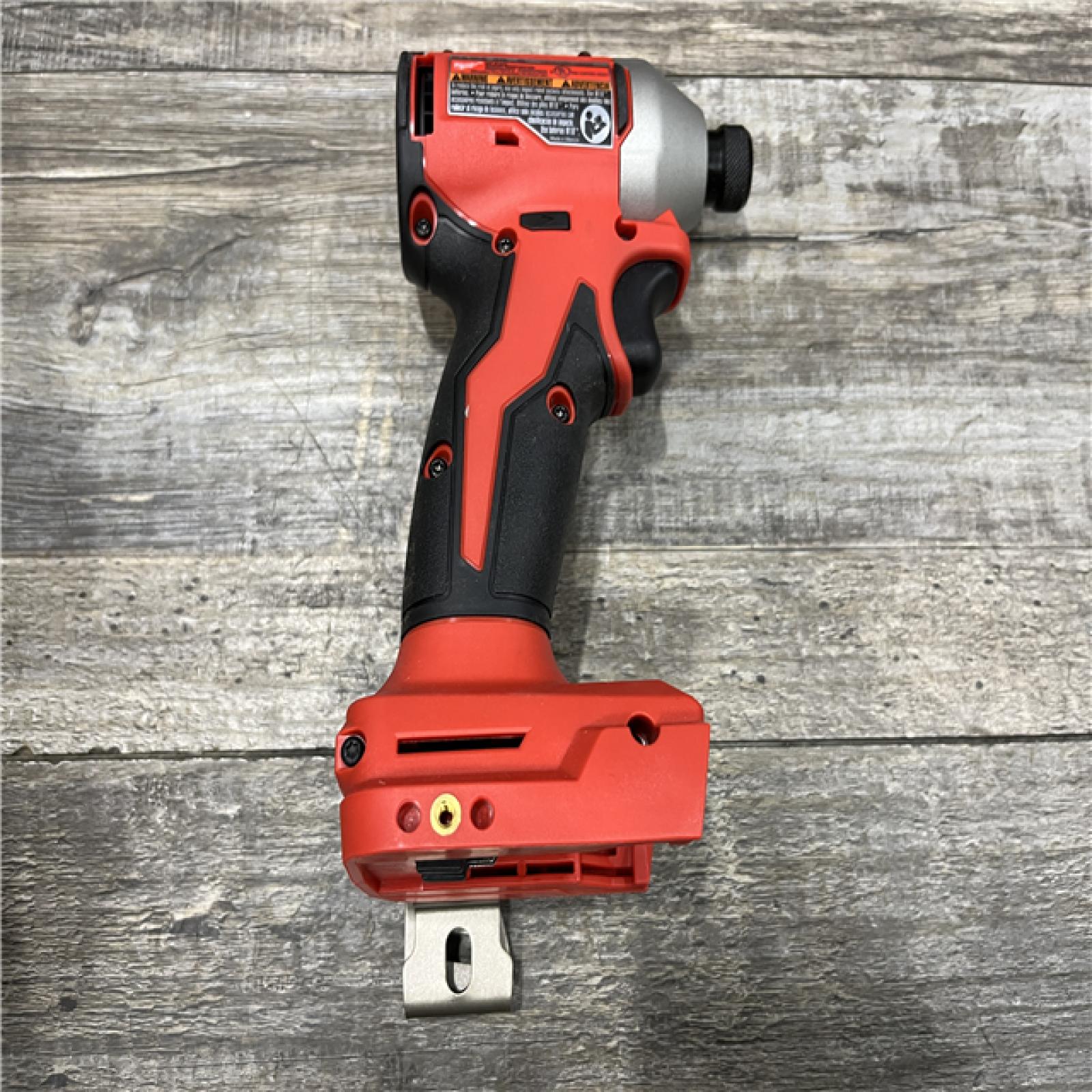 AS-IS Milwaukee 18-Volt Lithium-Ion Compact Brushless Cordless 1/4 in. Impact Driver Kit