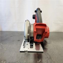AS-IS- Milwaukee 18V Lithium-Ion Cordless 6-1/2 in. Circular Saw (Tool-Only)