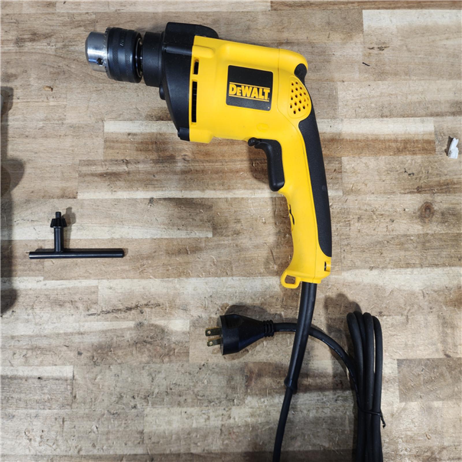 HOUSTON LOCATION - AS - IS DEWALT 7.8 Amp Corded 1/2 in. Variable Speed Reversible Hammer Drill