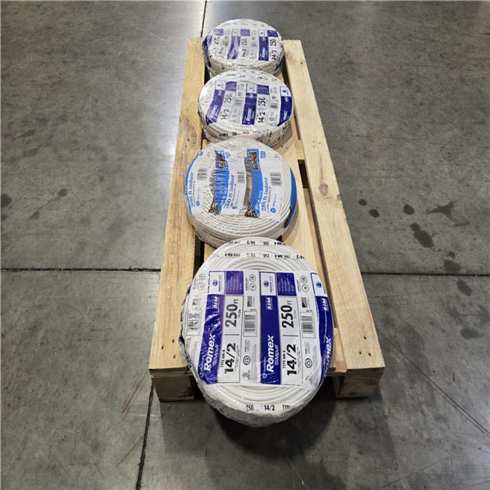 DALLAS LOCATION- NEW!- MIXED WIRE PALLET (4 UNITS)