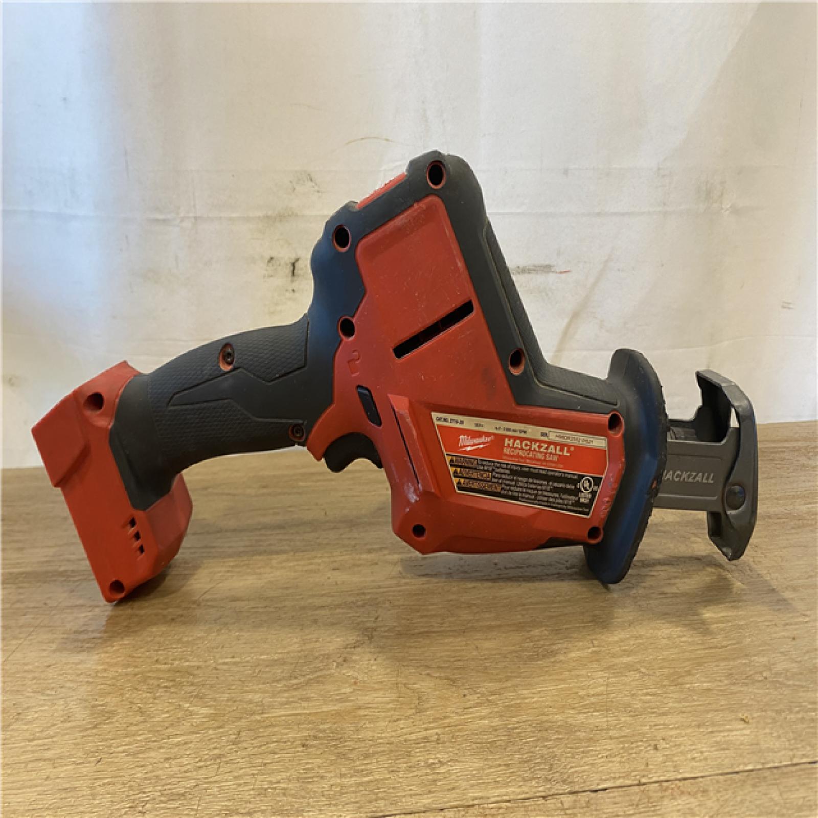 AS-IS Milwaukee FUEL 18V Lithium-Ion Brushless Cordless HACKZALL Reciprocating Saw (Tool-Only)
