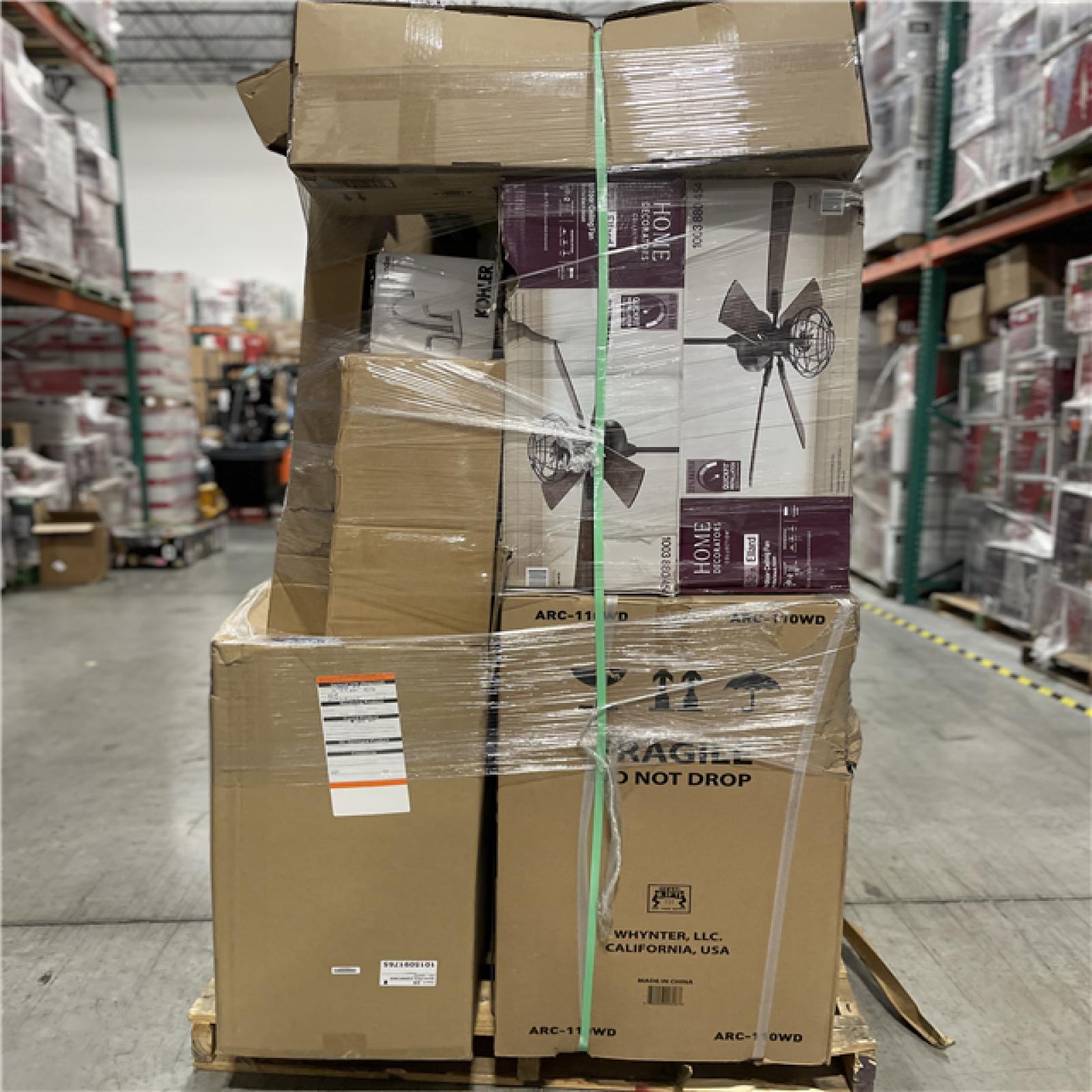 DALLAS LOCATION - AS-IS HOME IMPROVEMENT PALLET