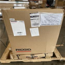 DALLAS LOCATION- AS-IS RIDGID K-750 DRUM MACHINE w/  3/4in. 100ft. Cable