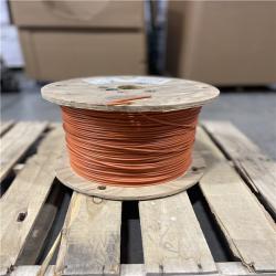 DALLAS LOCATION - AS-IS Southwire 2,500 ft. 6 Orange Stranded CU SIMpull THHN Wire (SEE NOTES)