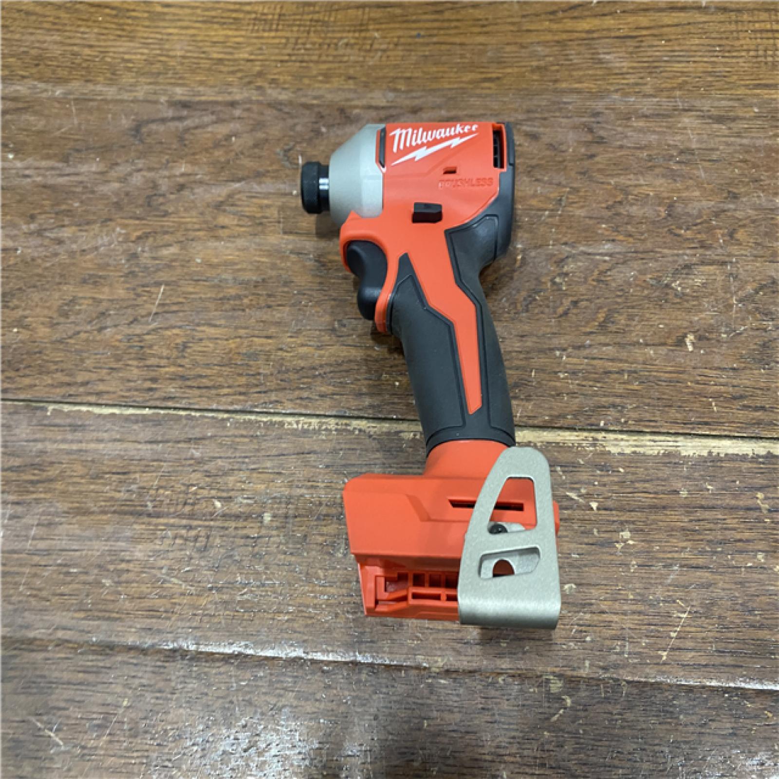 AS-IS Milwaukee M18 Compact Brushless 1/4  Hex Impact Driver Kit